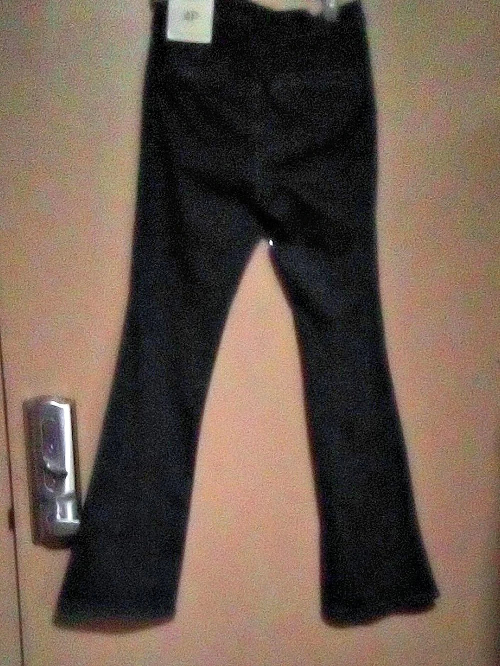 Ann Taylor The Boot Mid Rise Perfect Pocketing Jean Black 4P